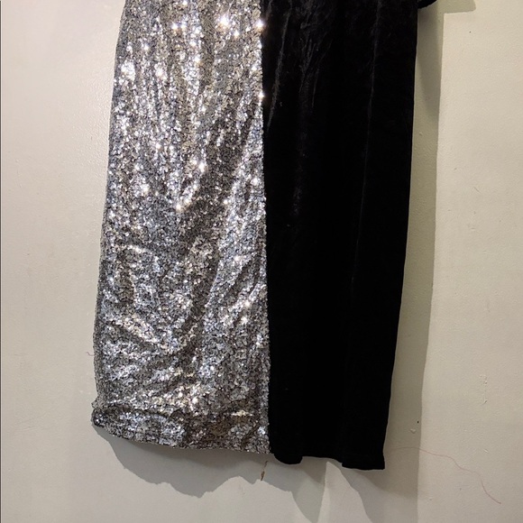 Glamorous Long Sleeve Sequin Dress - Picture 3 of 10